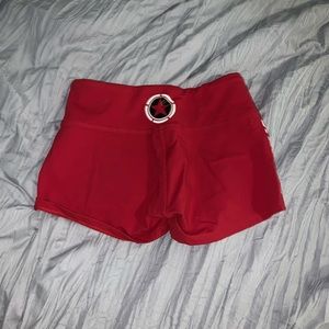 Savage Barbell Booty Shorts
